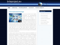 briteproject.eu Webseite Vorschau