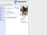 britta-henning.de Webseite Vorschau