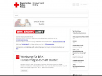 brk-erding.de Webseite Vorschau
