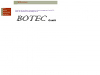 botec-boeden.de Webseite Vorschau