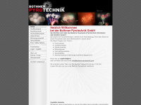 bothmer-pyrotechnik.net Webseite Vorschau