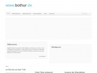 bothur.de Webseite Vorschau