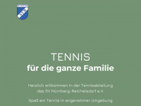 svr-tennisweb.de Webseite Vorschau