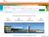 fly.pl Webseite Vorschau