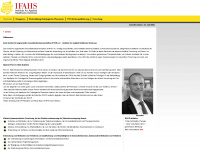 ifahs.org Webseite Vorschau