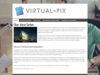 virtual-pix.de Webseite Vorschau