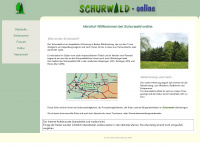 schurwald-online.de Webseite Vorschau