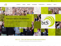 bts-ev.de Webseite Vorschau