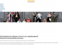 schauspielschulekrauss.at Webseite Vorschau