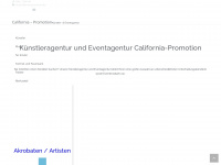 california-promotion.de Webseite Vorschau