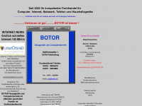botor.de Webseite Vorschau
