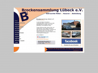 brockensammlung-luebeck-ev.de Webseite Vorschau