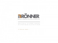 broenner-bauelemente.de Webseite Vorschau