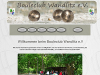 bouleclub-wandlitz.de Webseite Vorschau