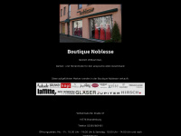 boutique-noblesse.de Webseite Vorschau
