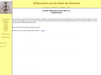 bowienonline.de Webseite Vorschau