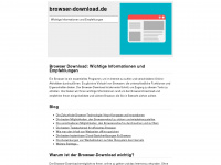 browser-download.de Webseite Vorschau