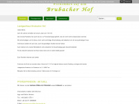 brubacherhof.de Webseite Vorschau