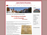 bruchatz.de Webseite Vorschau