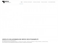 brueck-rechtsanwaelte.de Webseite Vorschau