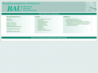 brueckner-planung.de Webseite Vorschau