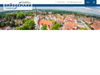 brueggemann-tga.de Webseite Vorschau