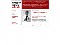 bruegger-muehle.com Webseite Vorschau