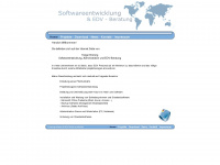 bruening-software.de Webseite Vorschau