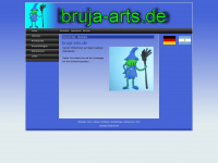 bruja-arts.de Webseite Vorschau
