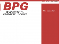 bpg-berlin.de Webseite Vorschau