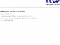 brune-immobilienservice.de Webseite Vorschau