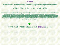 bpok.de Webseite Vorschau