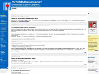 vvn-bda-kl.de Webseite Vorschau
