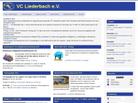 vc-liederbach.de Webseite Vorschau