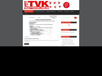 tvk-wattenscheid.de Webseite Vorschau