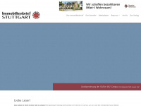 immobilienverlag-stuttgart.de Webseite Vorschau