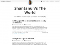 Shantanugoel.com