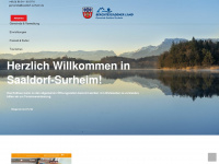 saaldorf-surheim.de Webseite Vorschau