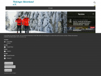 thueringer-skiverband.de Webseite Vorschau