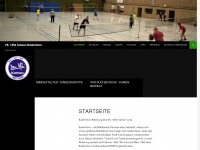 vfl-kamen-badminton.de Webseite Vorschau