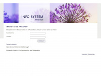 friedhofsgaertner-infosystem.de Webseite Vorschau