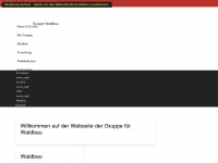 wm.ethz.ch Webseite Vorschau
