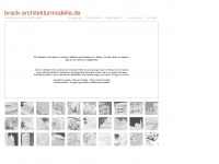 brack-architekturmodelle.de Webseite Vorschau