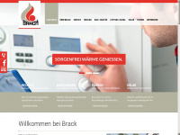 brack-sanitaer.de Webseite Vorschau