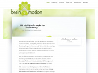 brain-e-motion.de Webseite Vorschau