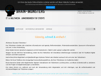 brain-monster.de Webseite Vorschau