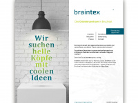 braintex.de Webseite Vorschau