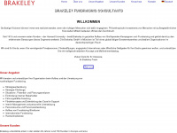 brakeley.de Webseite Vorschau