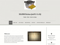 bramm-holzbau.de Webseite Vorschau