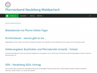 pfarrverband-neubiberg-waldperlach.de Webseite Vorschau